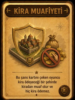Kira Muafiyeti kartı